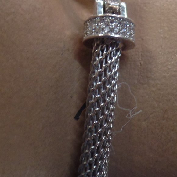 Tiara Leopard Head SS 9.25 CZ Bracelet BNWT - Picture 7 of 12